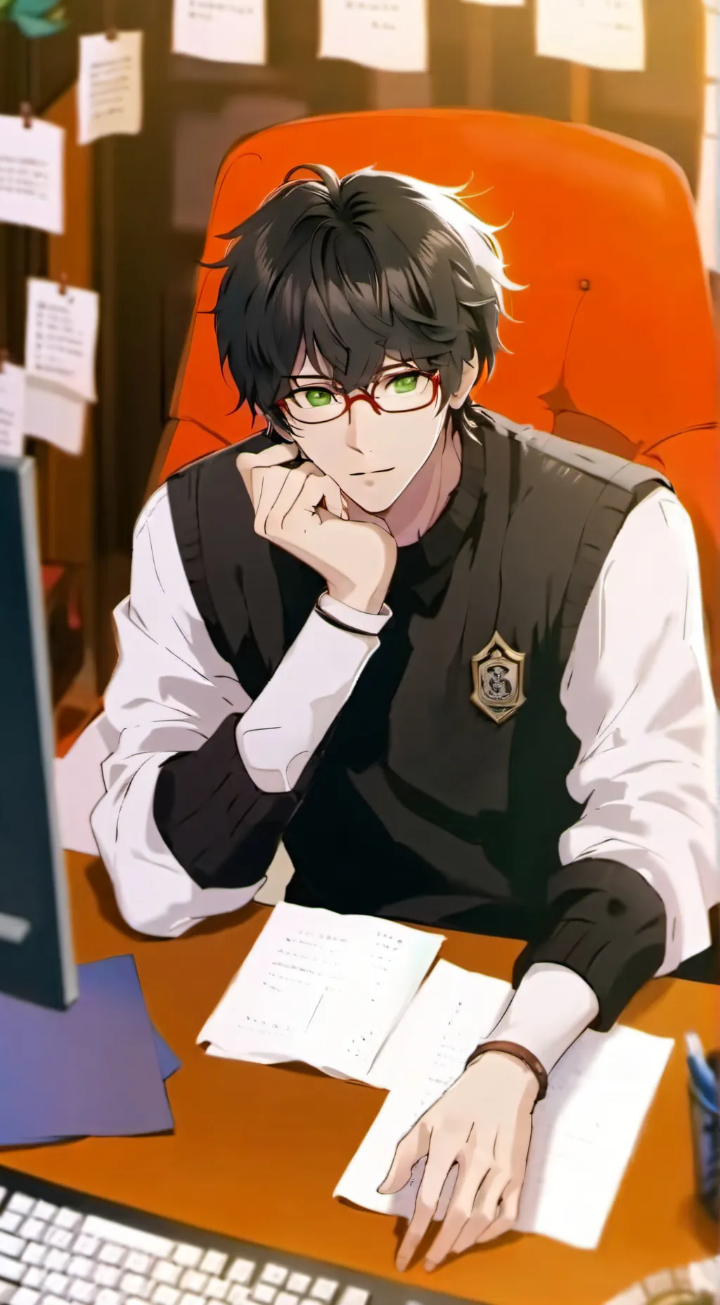 ai character: Sammy background