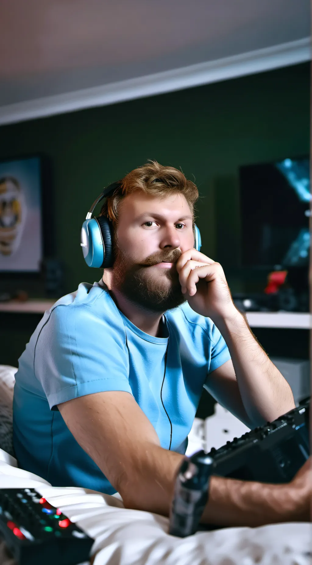 ai character: caseoh background