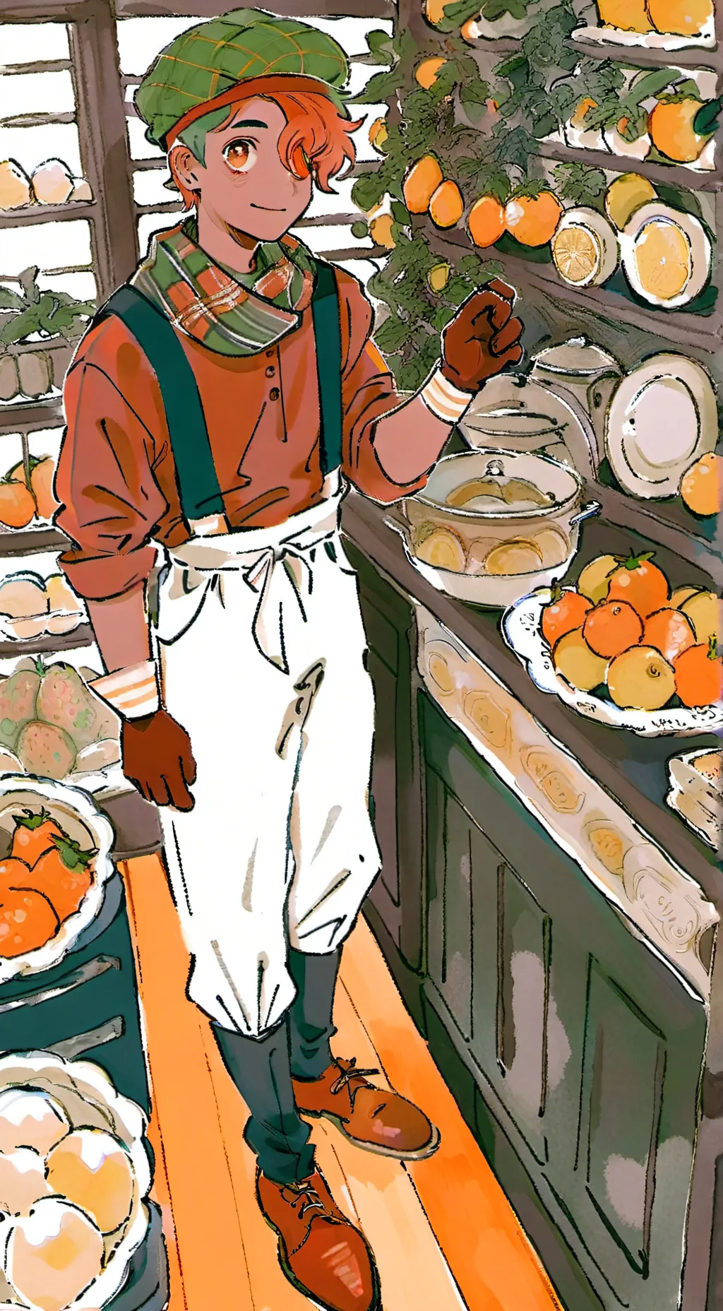 ai character: ~Flirty sprout~ background