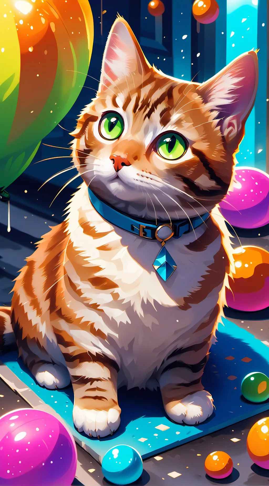 ai character: Swallowed Shampoo background