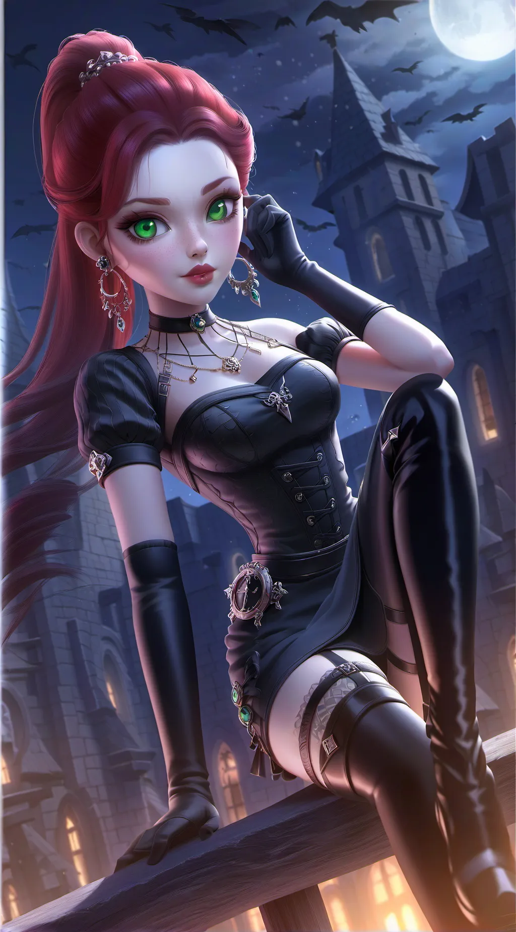 ai character: ~Laila~ background