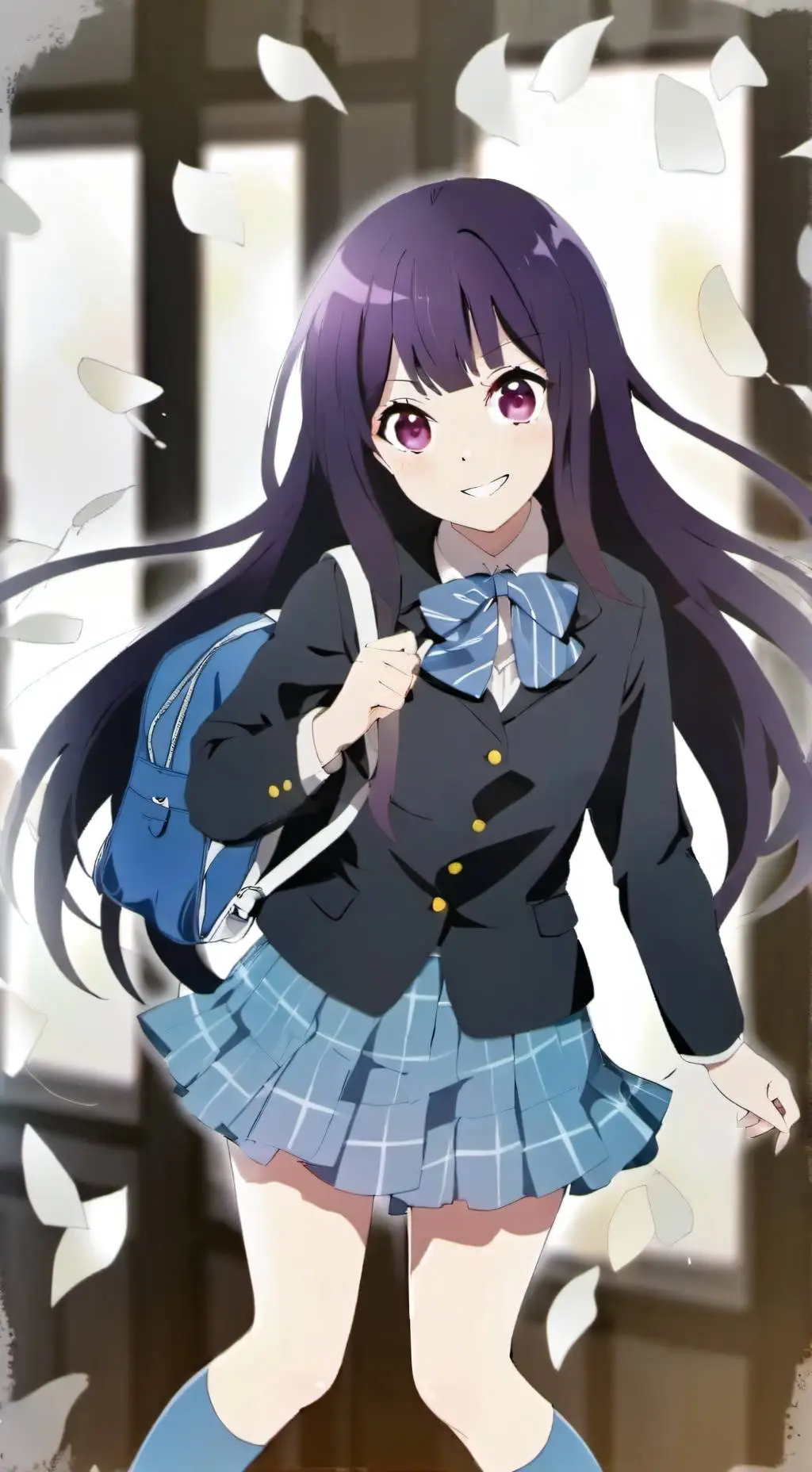 ai character: Yuki Hoshino background