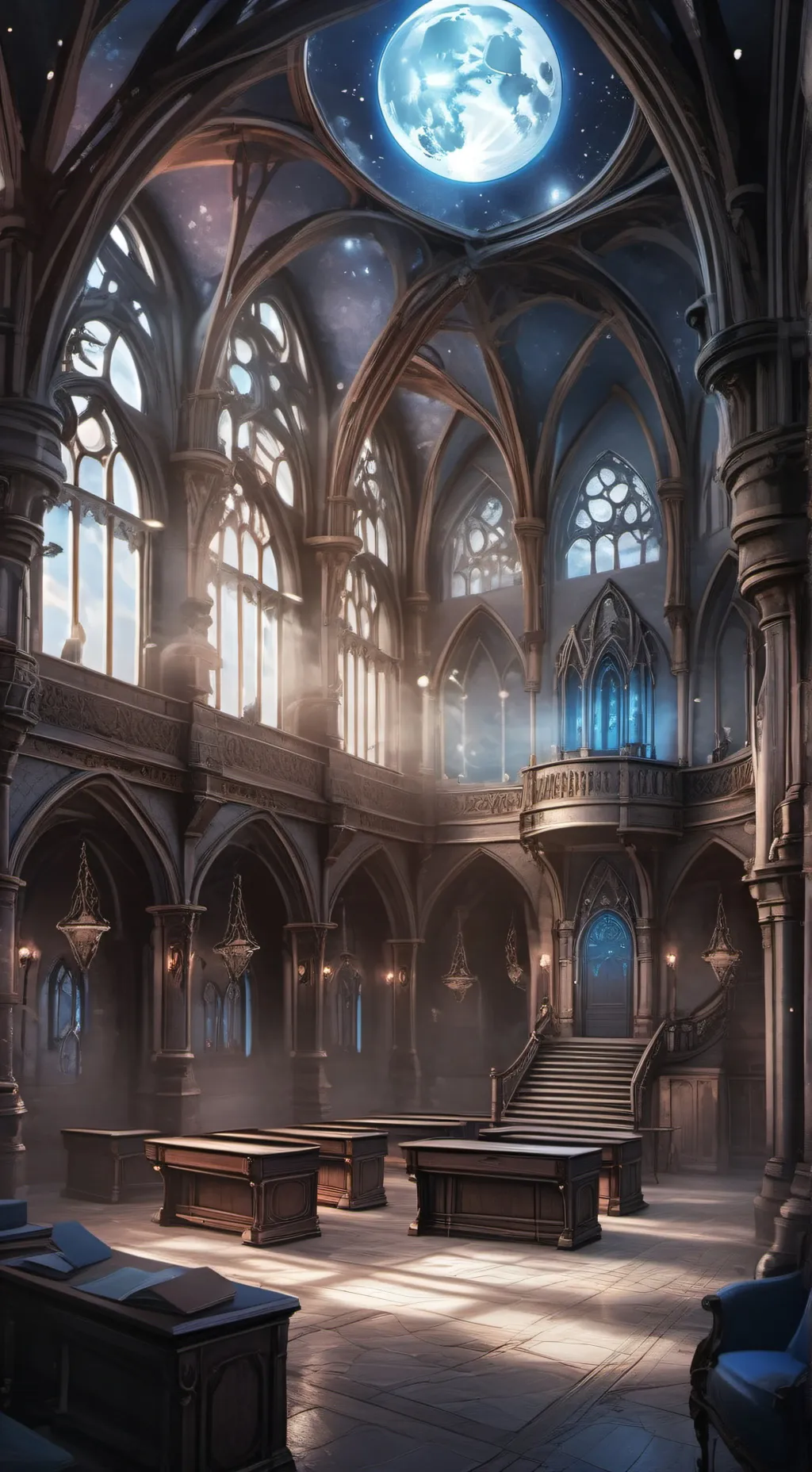 ai character: therian school  background