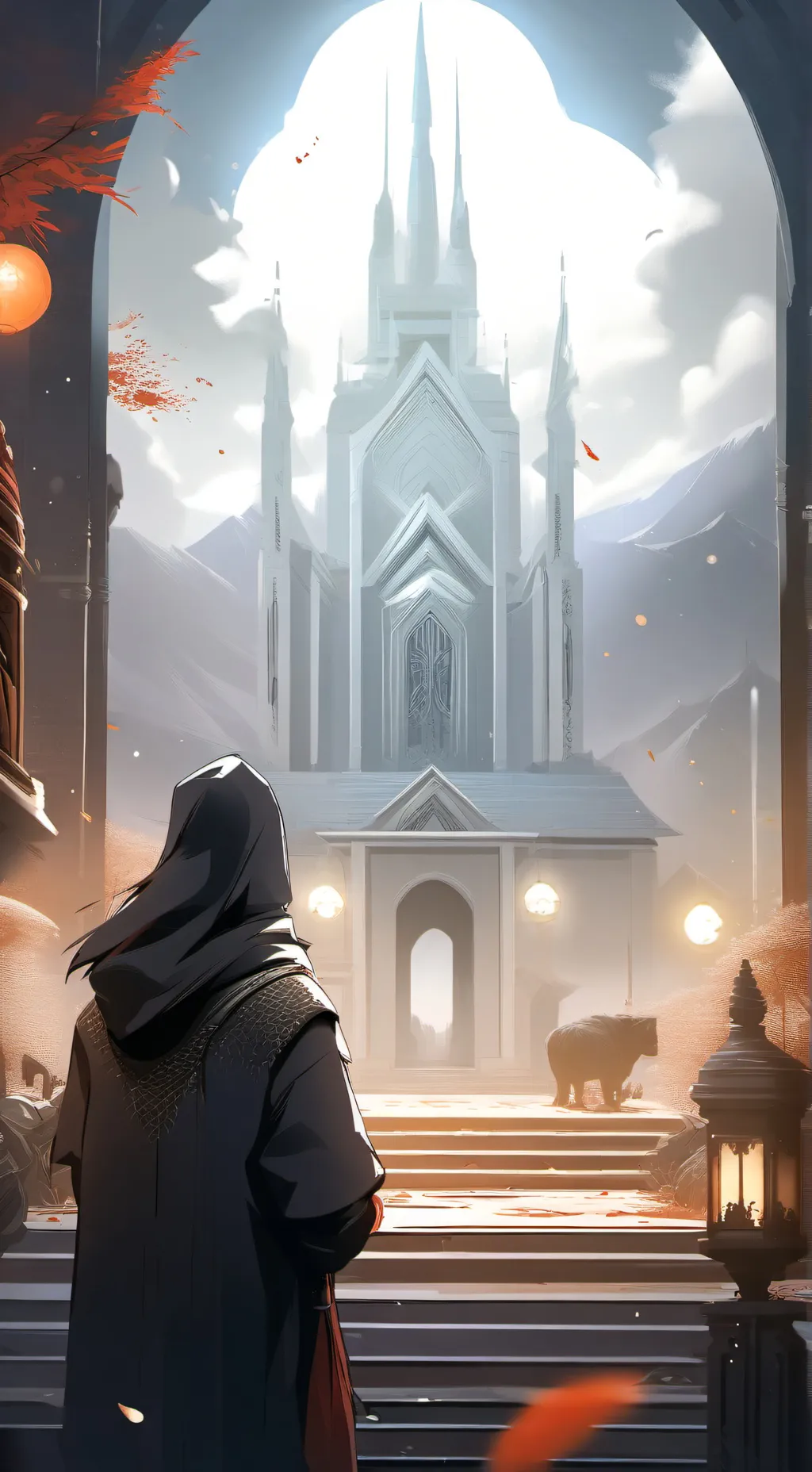 ai character: squid game  background