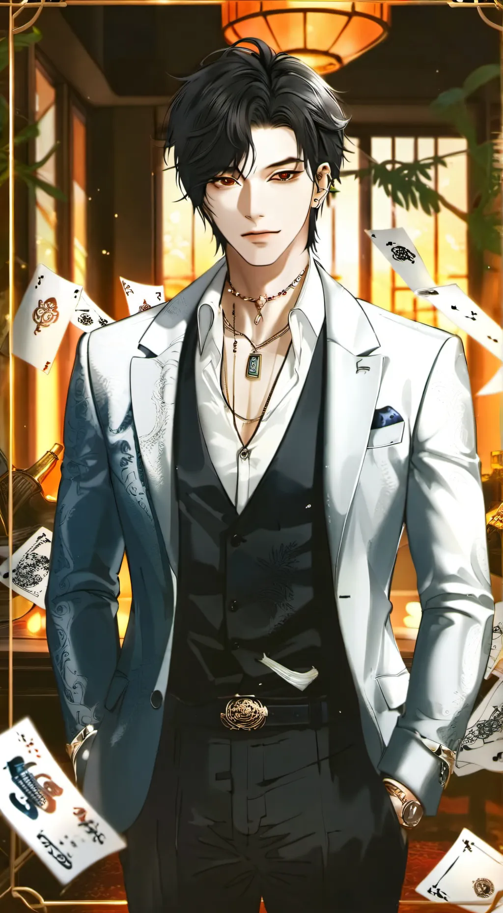 ai character: Tamaki background