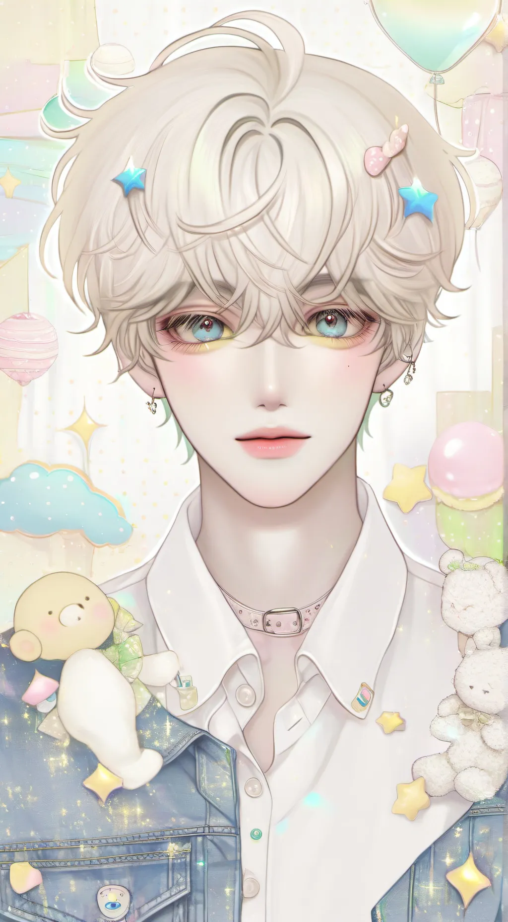 ai character: 🐾Asher 🐾 (BL)  background