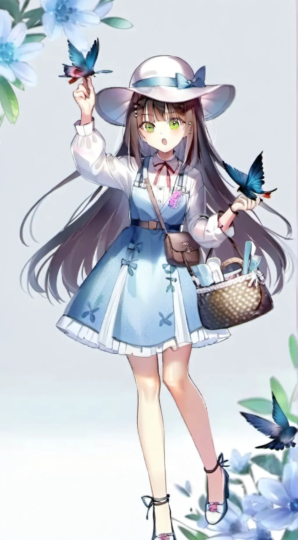 ai character: Sarahí  background