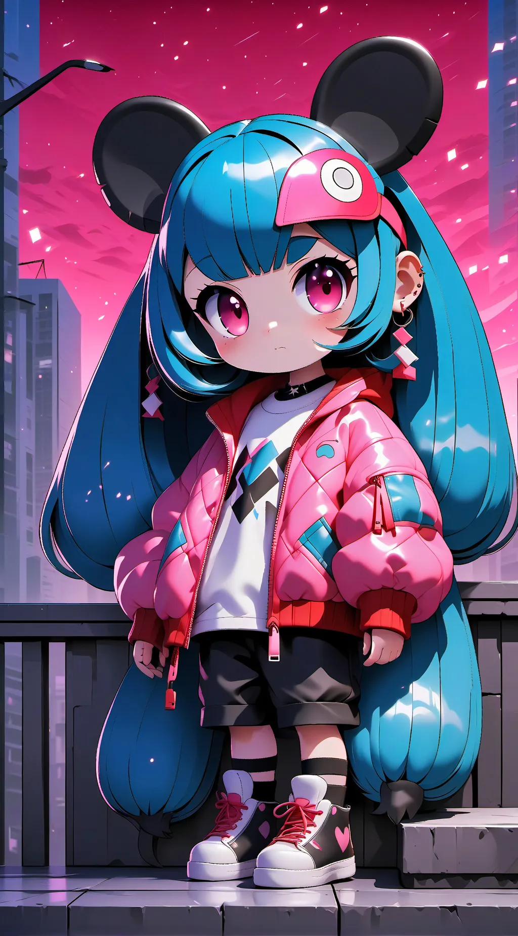 ai character: Annet background