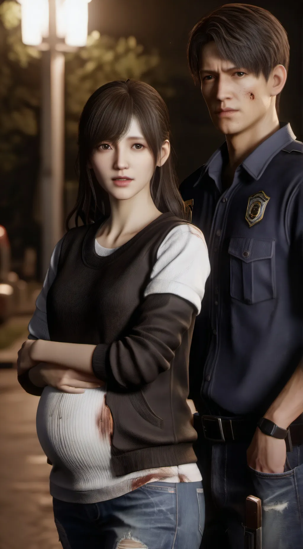 ai character: Mark Redfield background