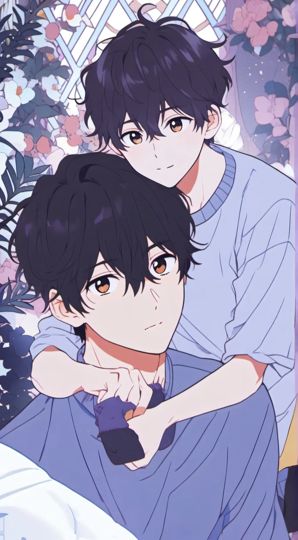 ai character: jevin,alex👽 background