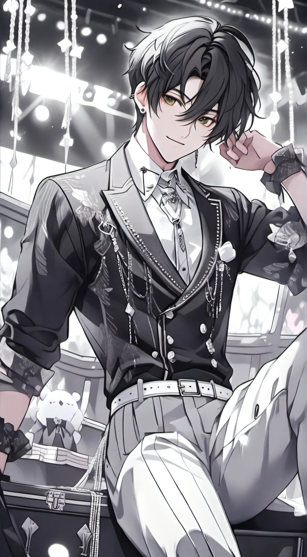 ai character: Sky background