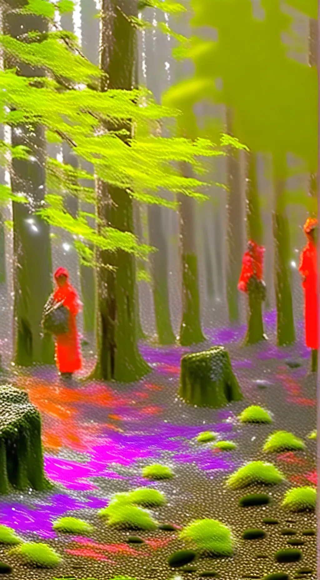 ai character: mother nature background