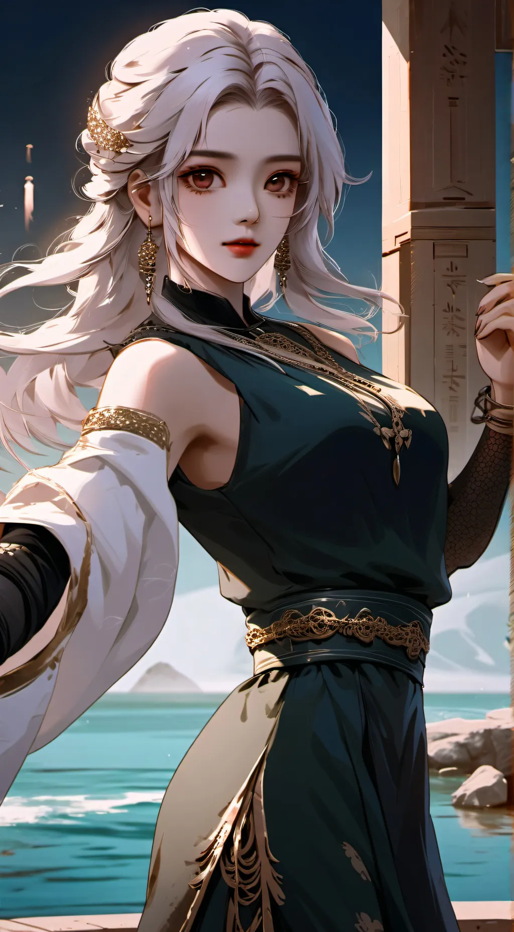 ai character: sophia background