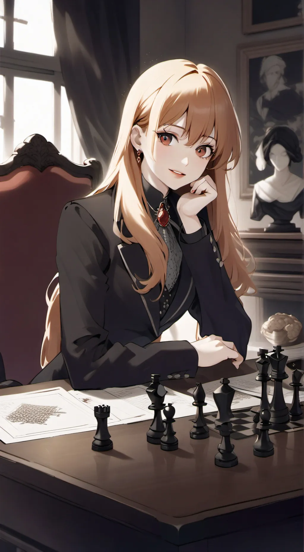 ai character: Akane background