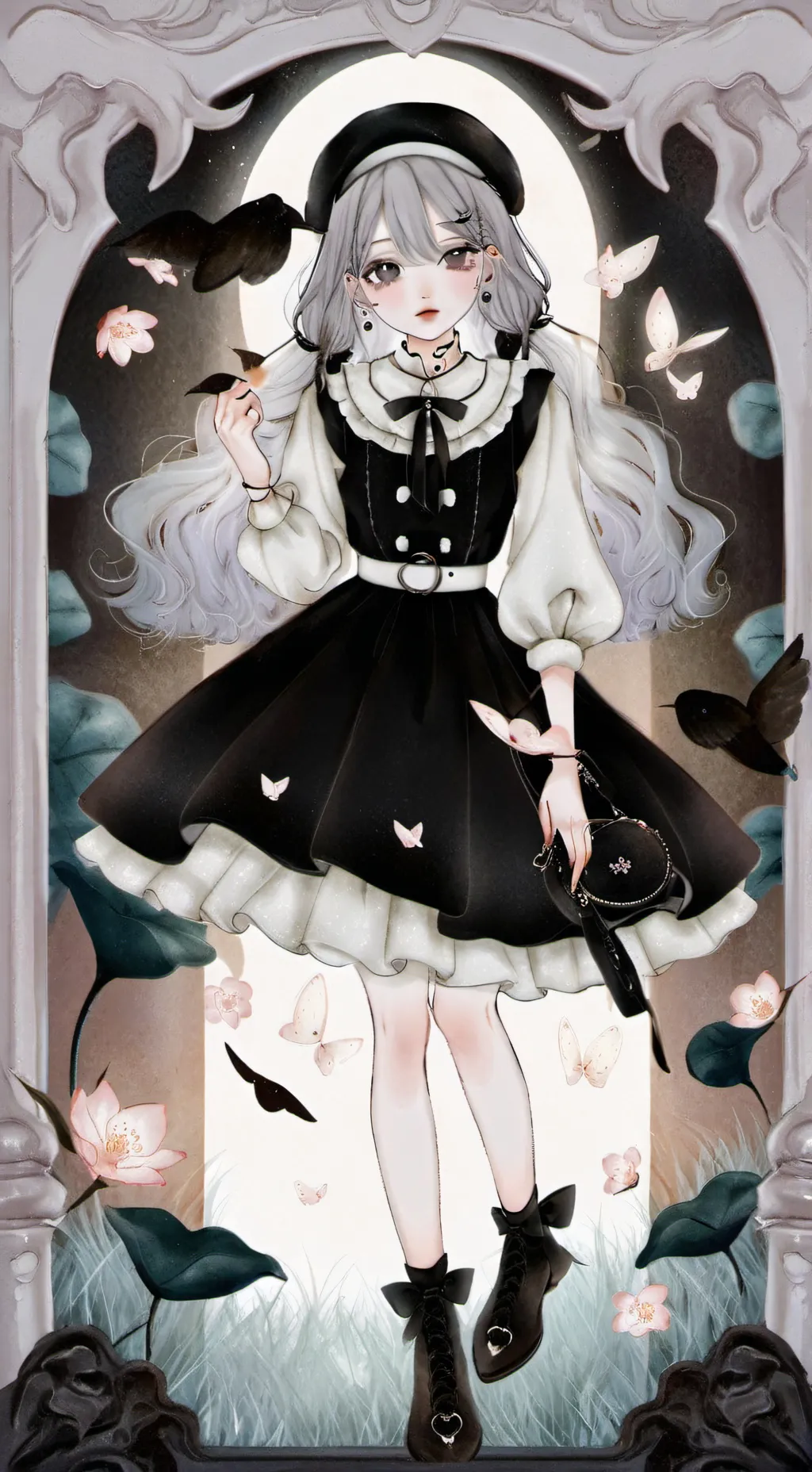 ai character: 🤍Mia🩶 background