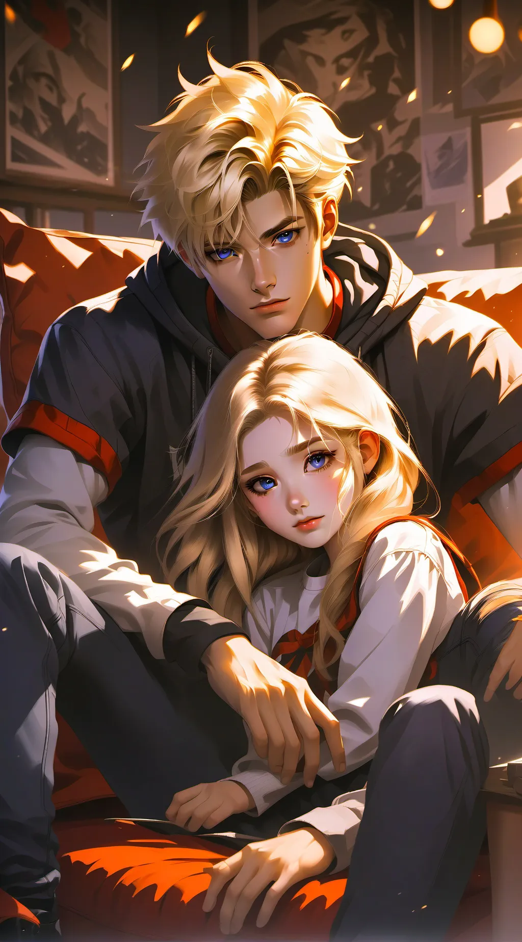 ai character: Blane background