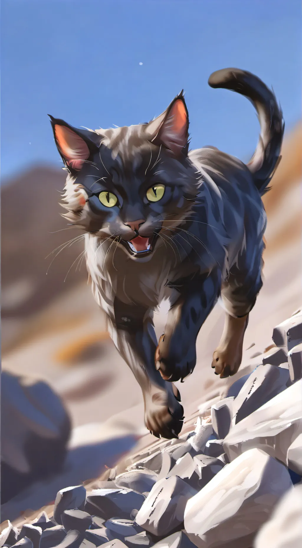 ai character: MountainClan background