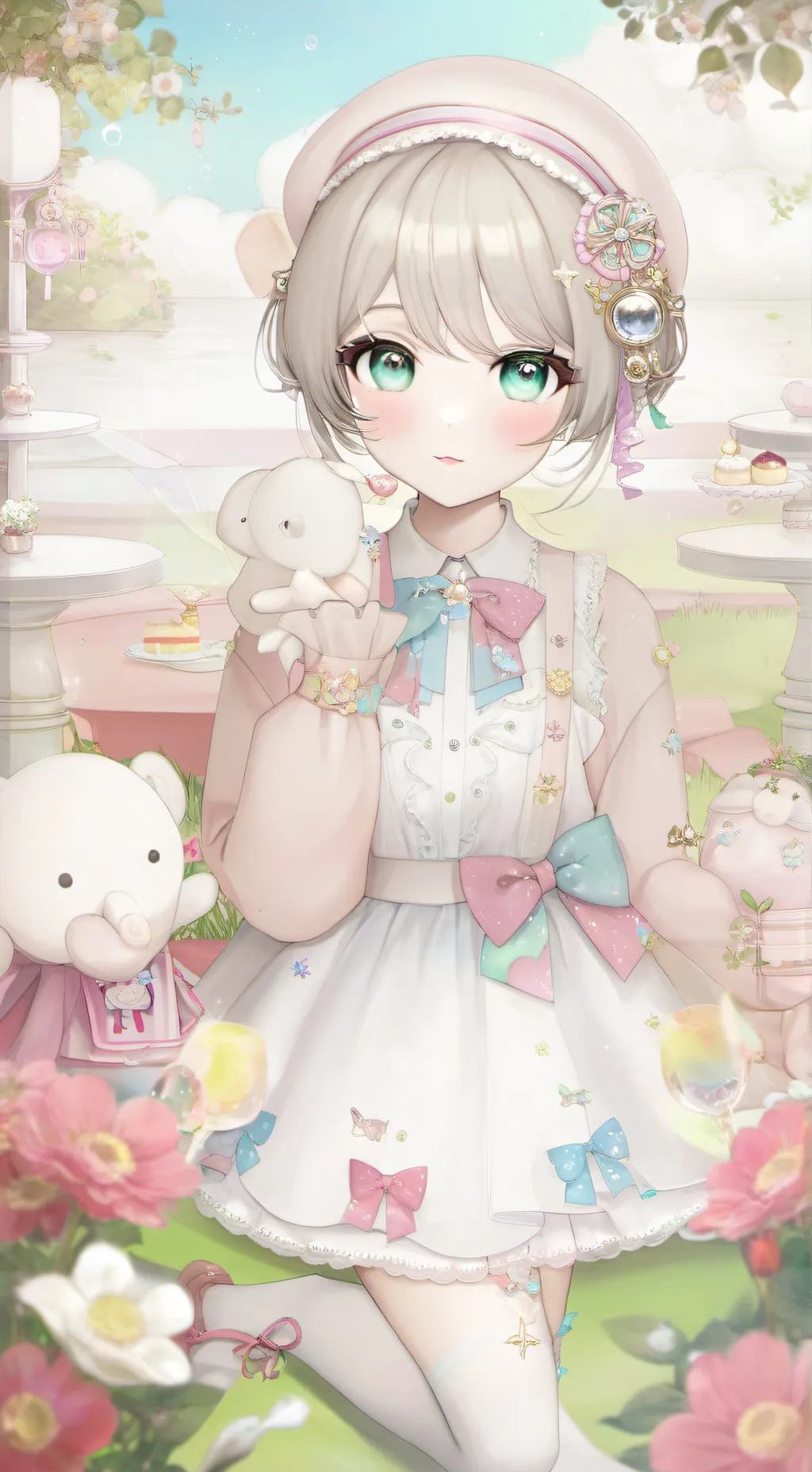 ai character: Ellie  background