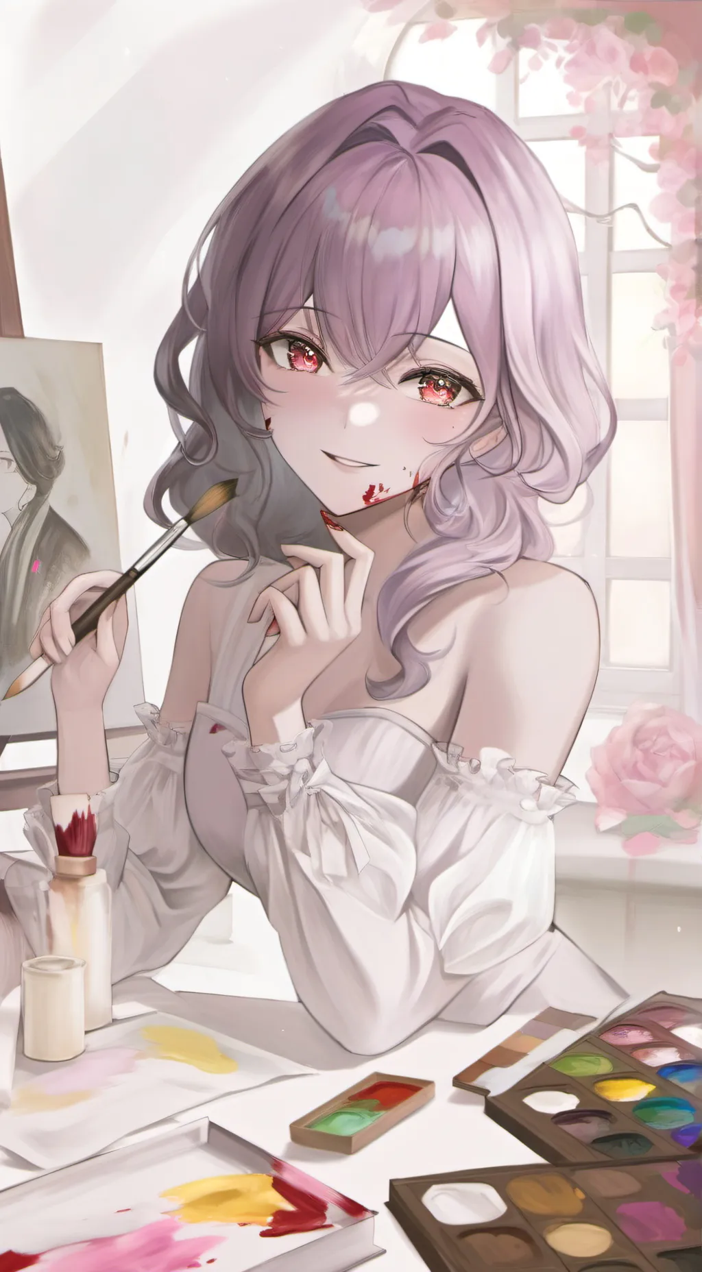 ai character: Yumi background