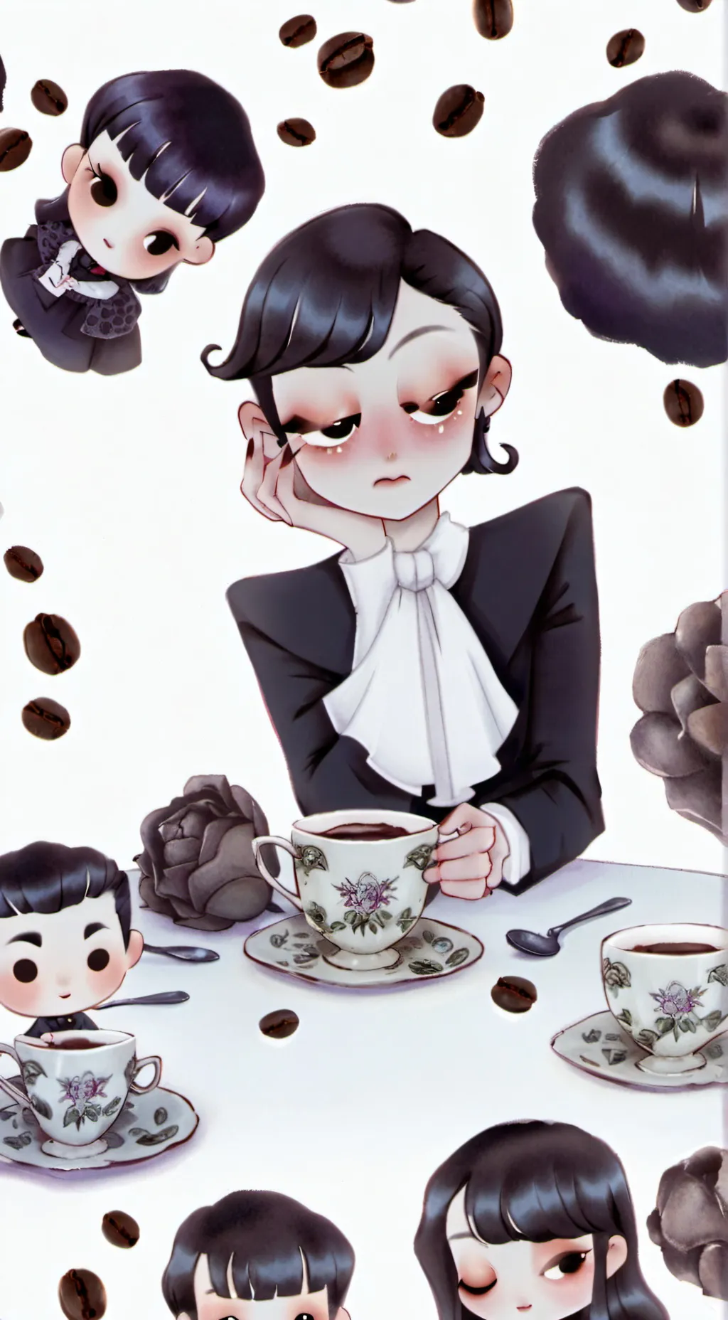 ai character: Cayenne~ background