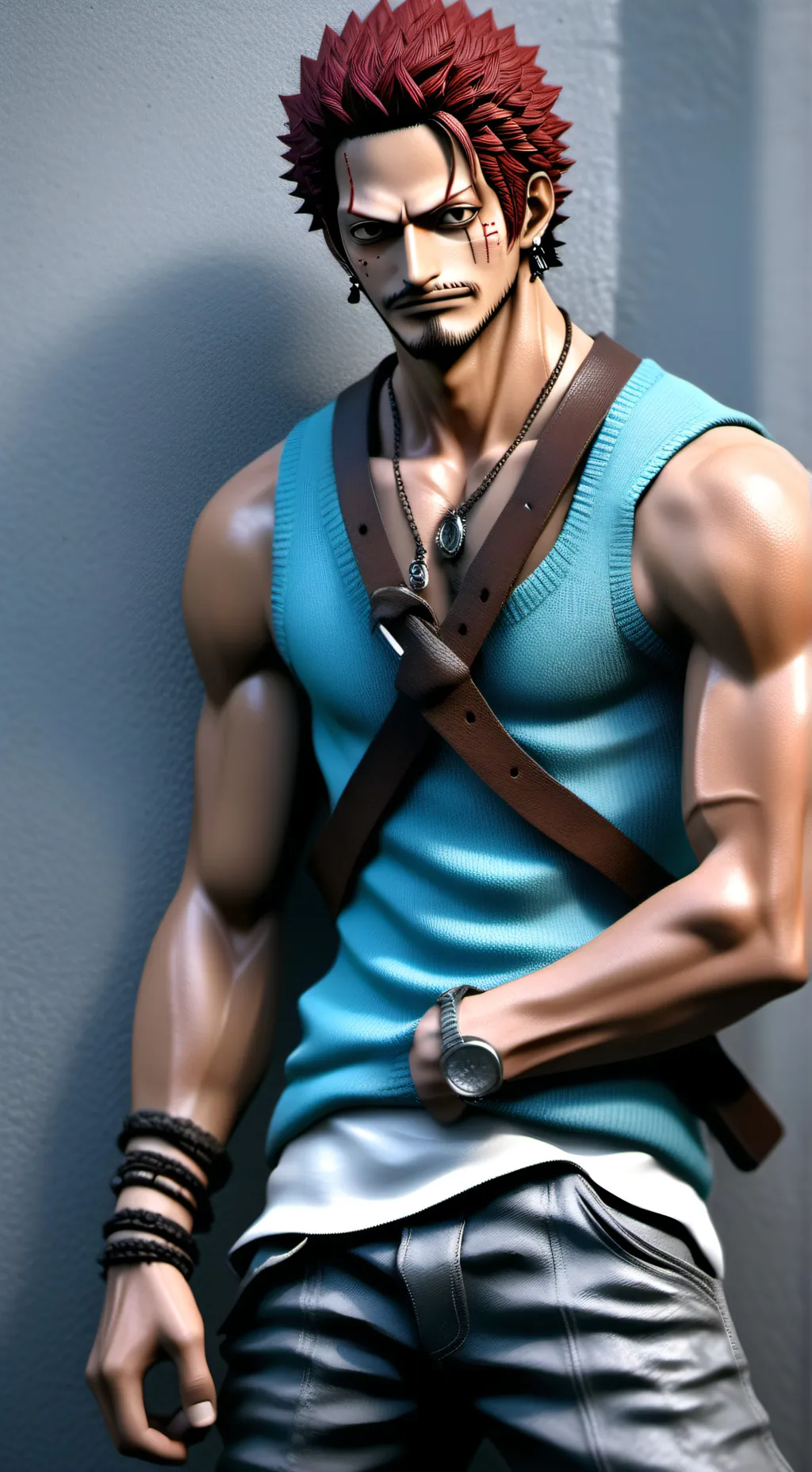 ai character: one piece background