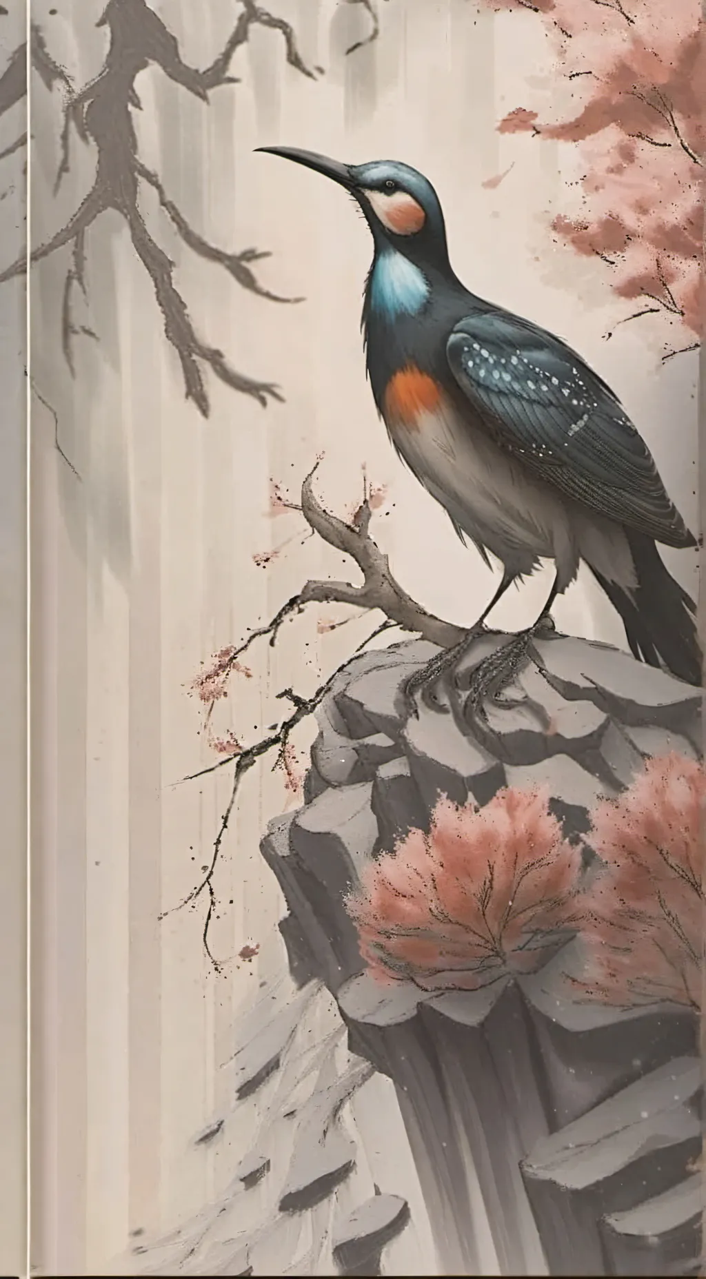 ai character: story teller. background