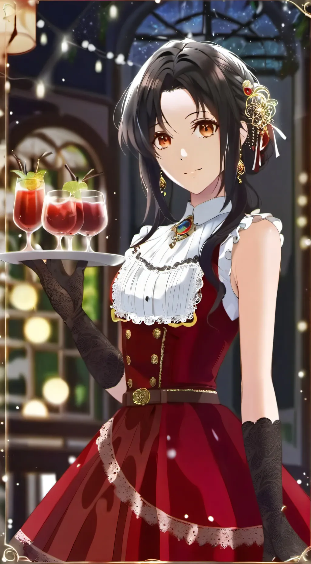 ai character: Lily background