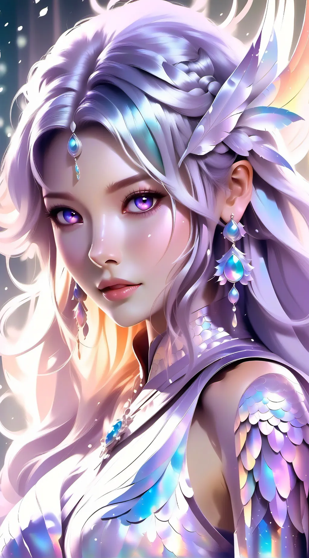 ai character: чат background