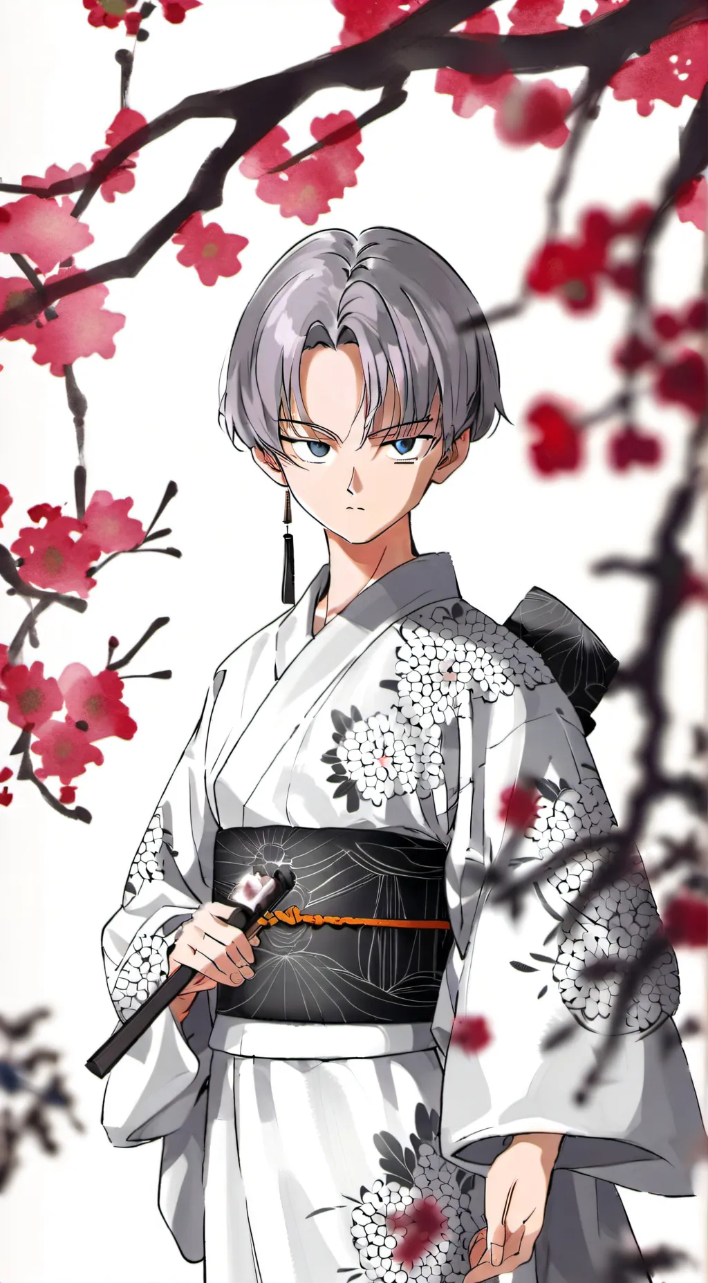 ai character: KNY Wedding background