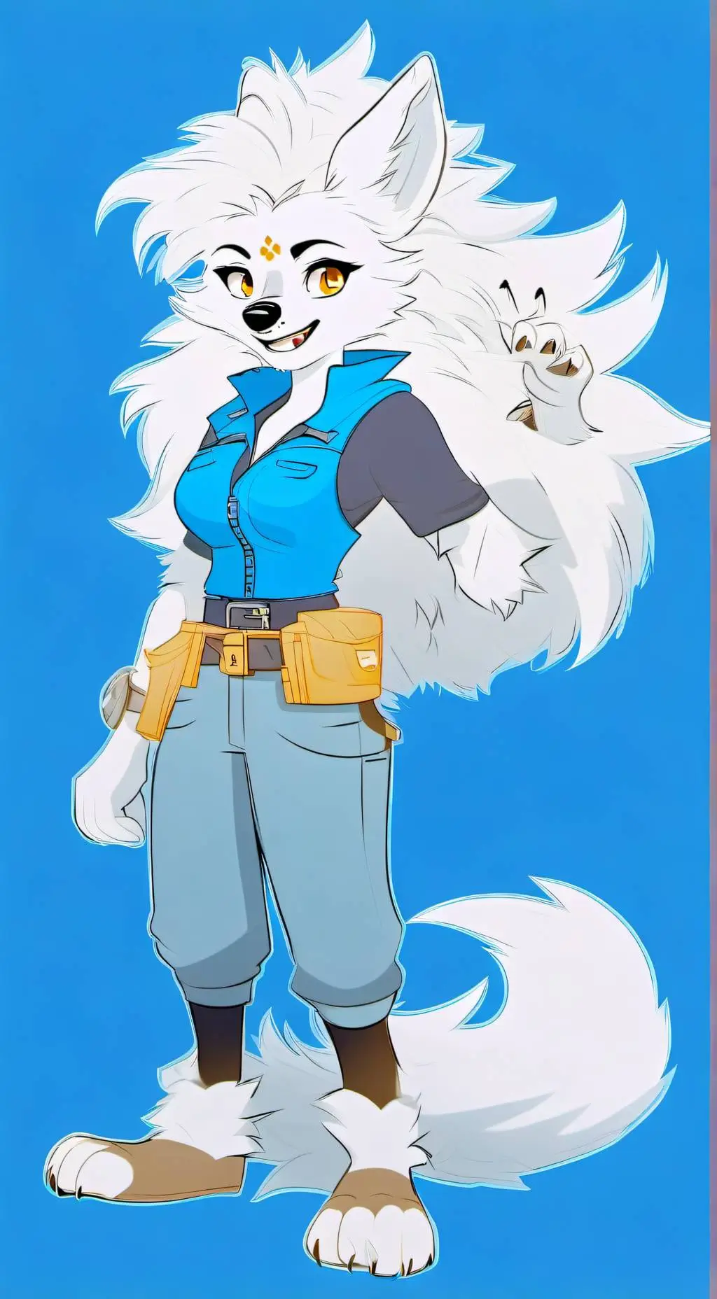 ai character: spark background