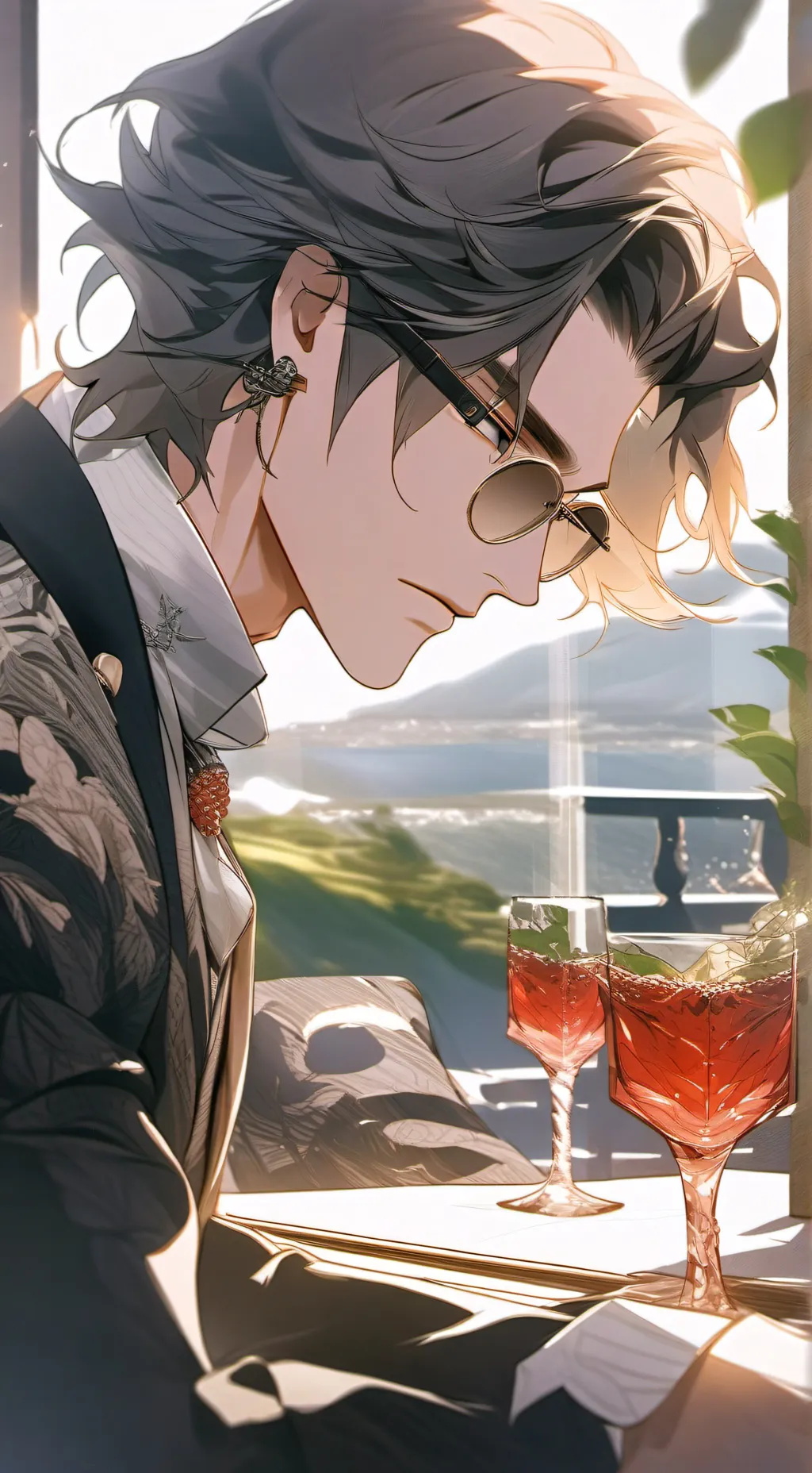 ai character: David  background