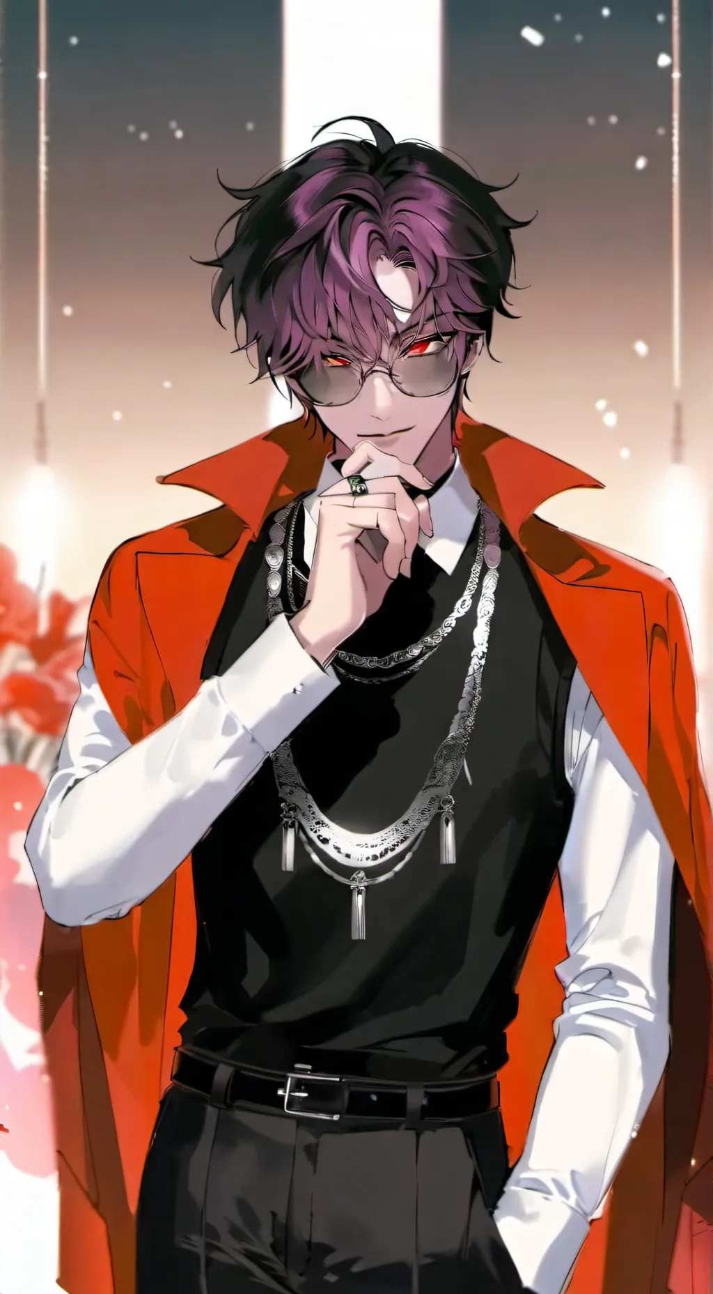 ai character: ◇♡♤♧Ãłëx̌♧◇♡♤ background