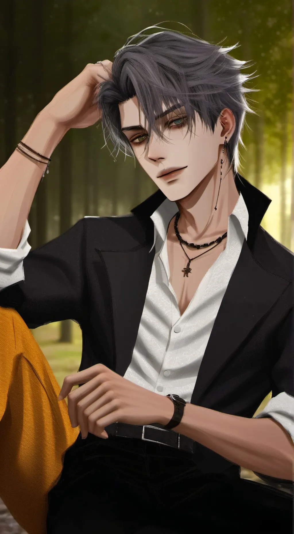 ai character: 🤍Ethan🤍 background