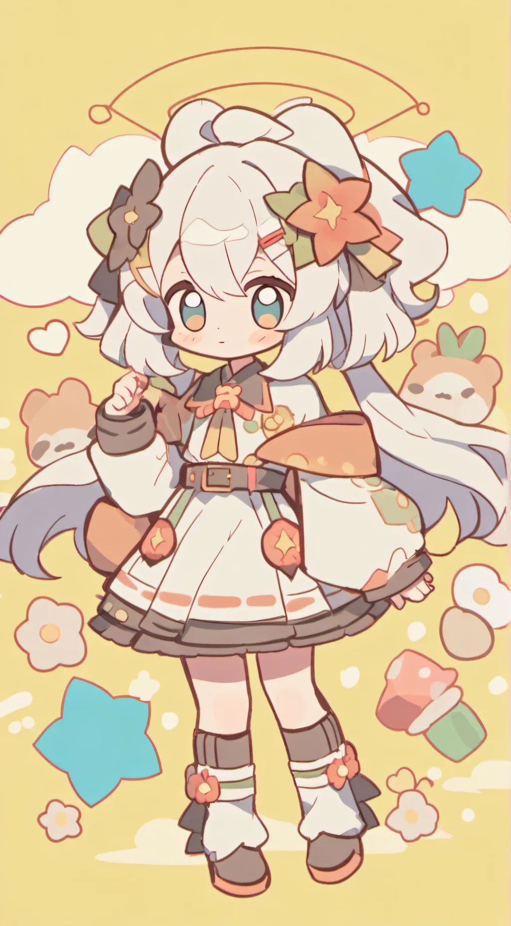 ai character: madre gata background