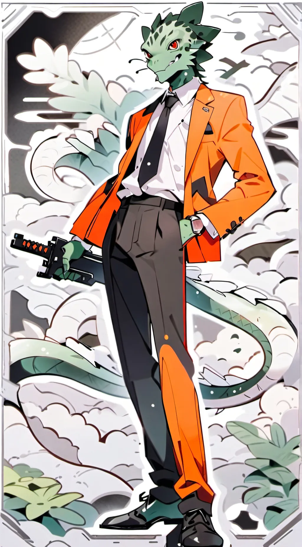 ai character: Dasher  background