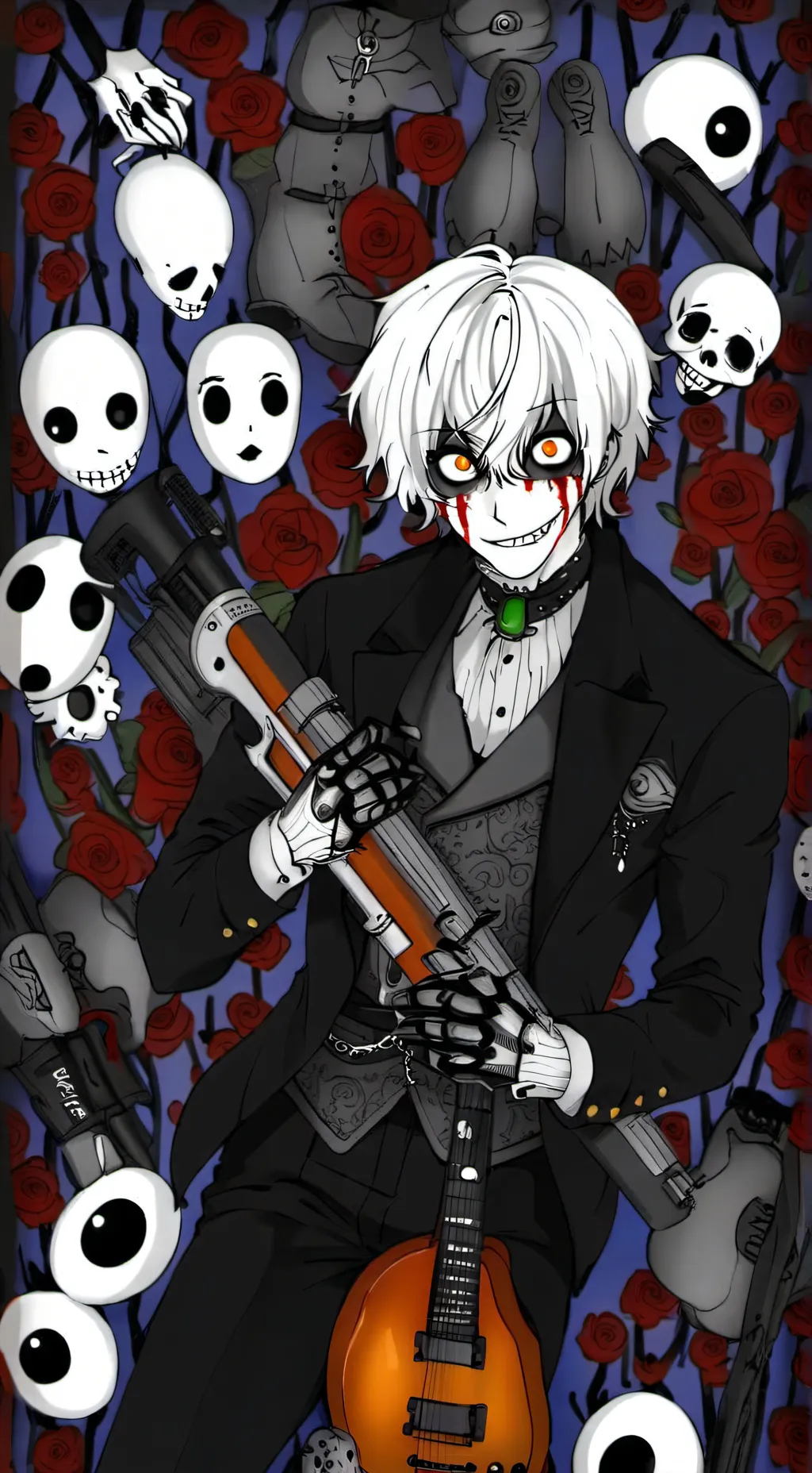 ai character: Creepypastas background