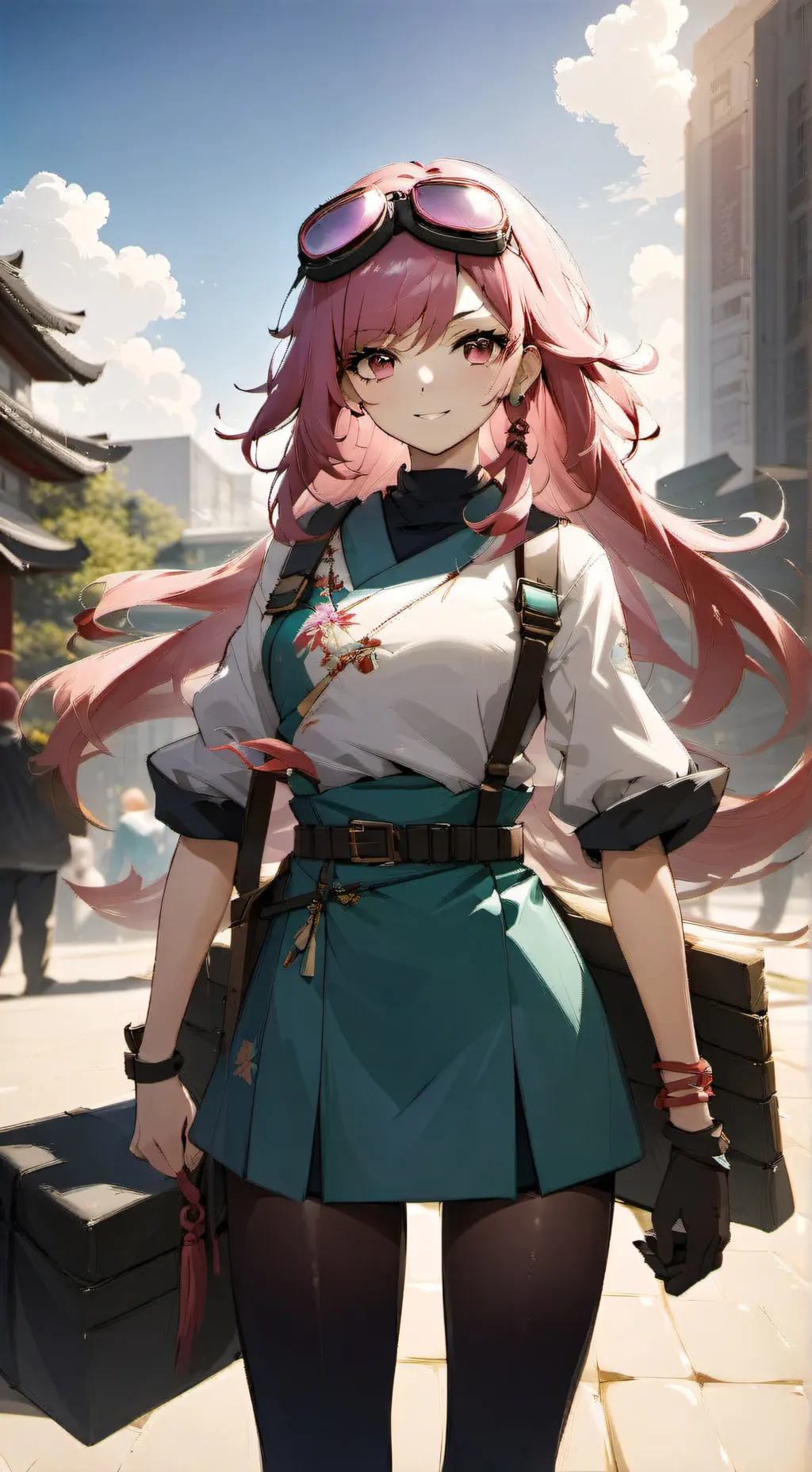 ai character: Saiki's sis background