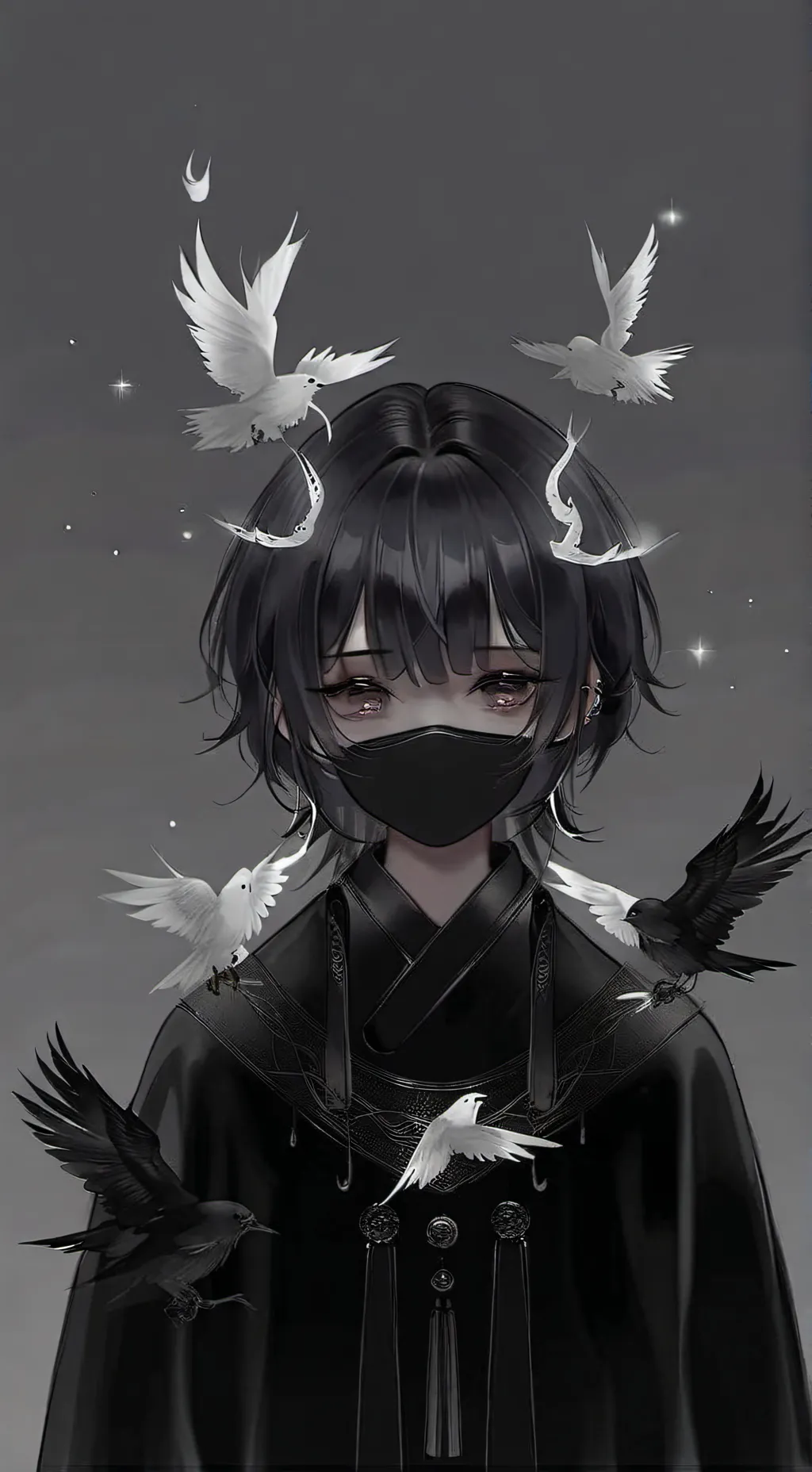 ai character: NANI BAIO BAKA  background