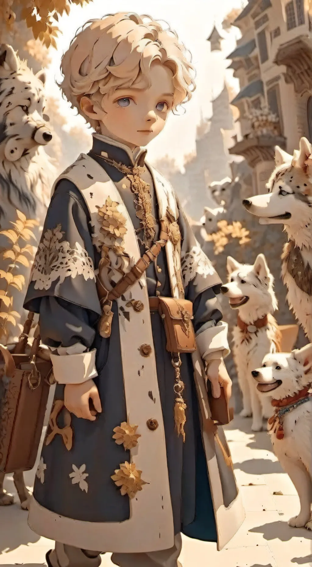 ai character: Рон background