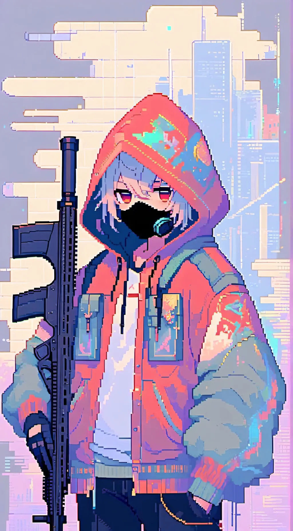 ai character: HH squid game  background