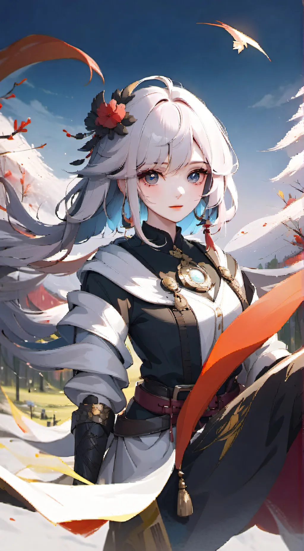 ai character: lily background