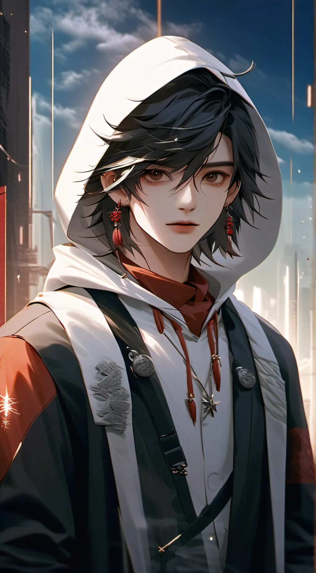 ai character: Yeonjun  background