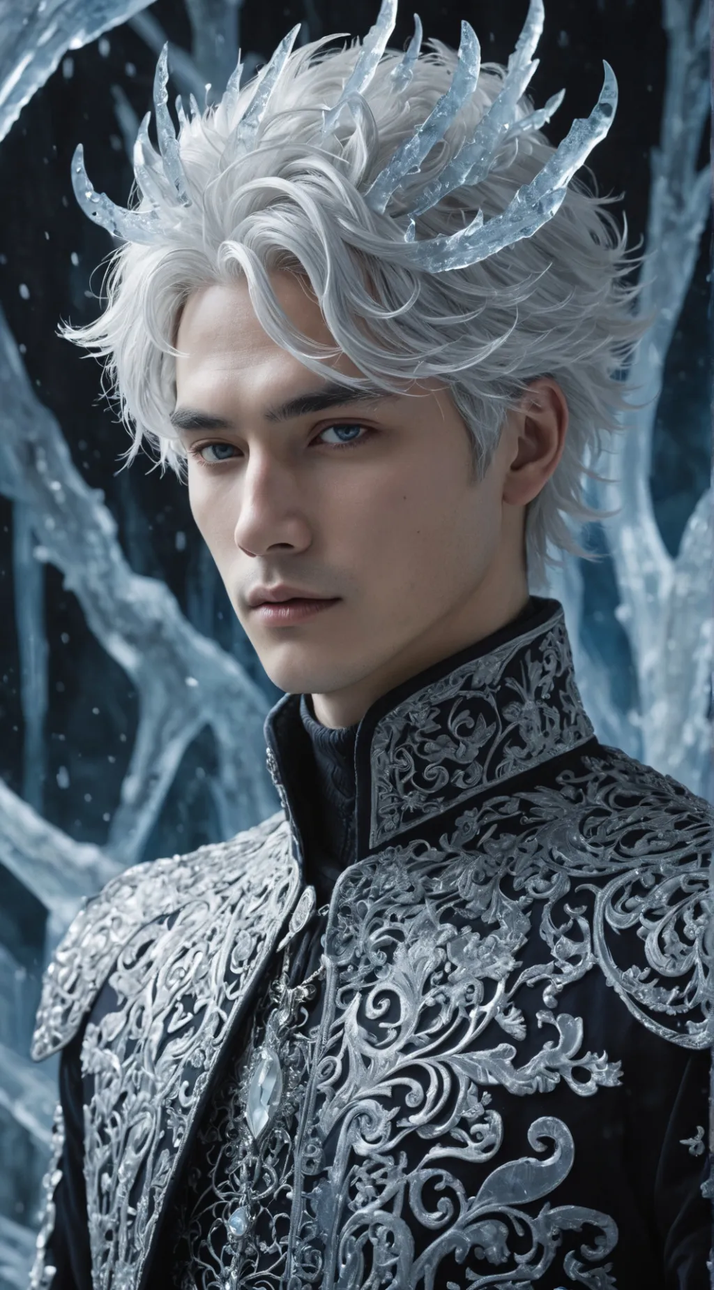 ai character: Frost background