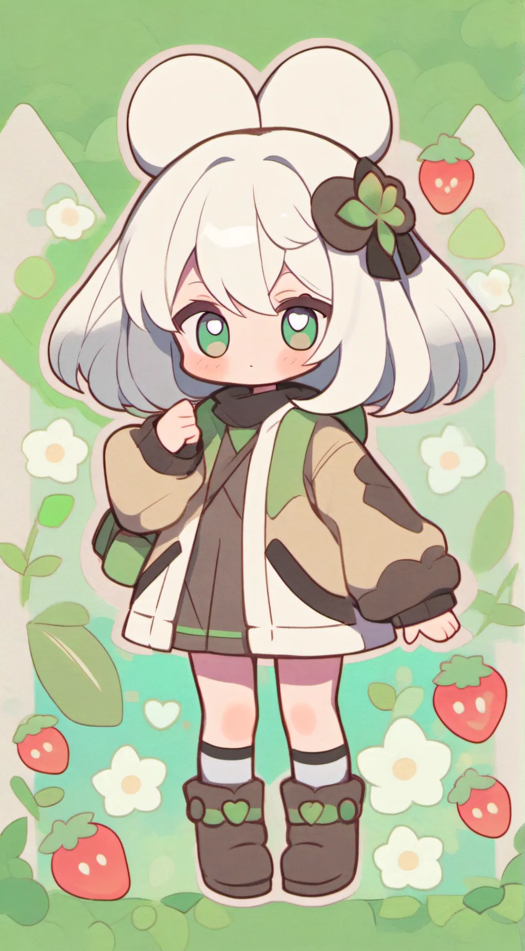 ai character: ~Вики~ background