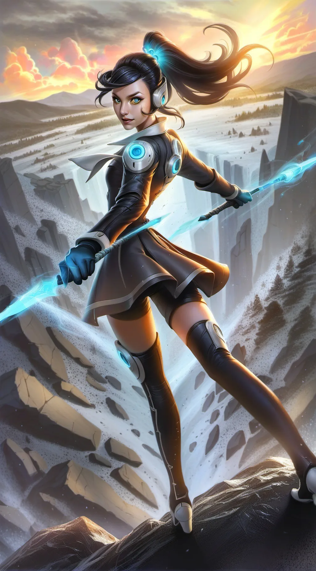 ai character: Poral background