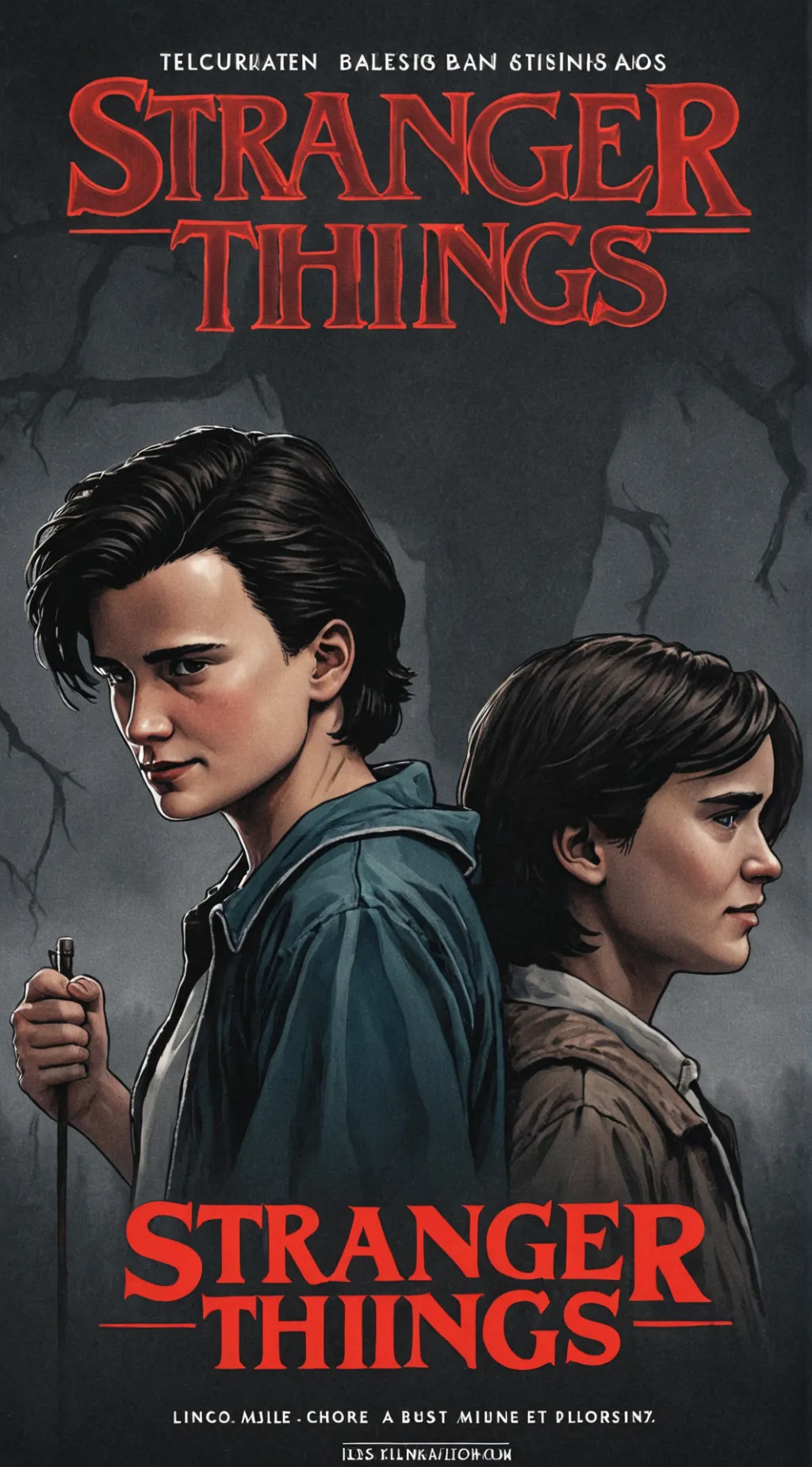 ai character: 🚴stranger things🚴 background