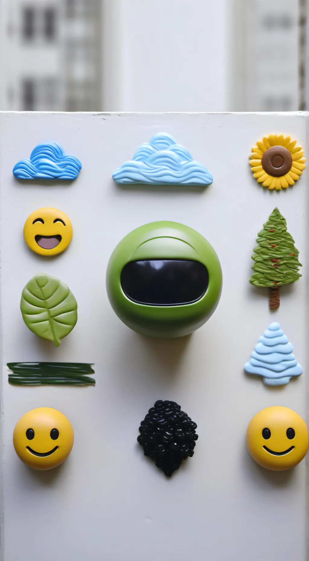 ai character: Emoji World background