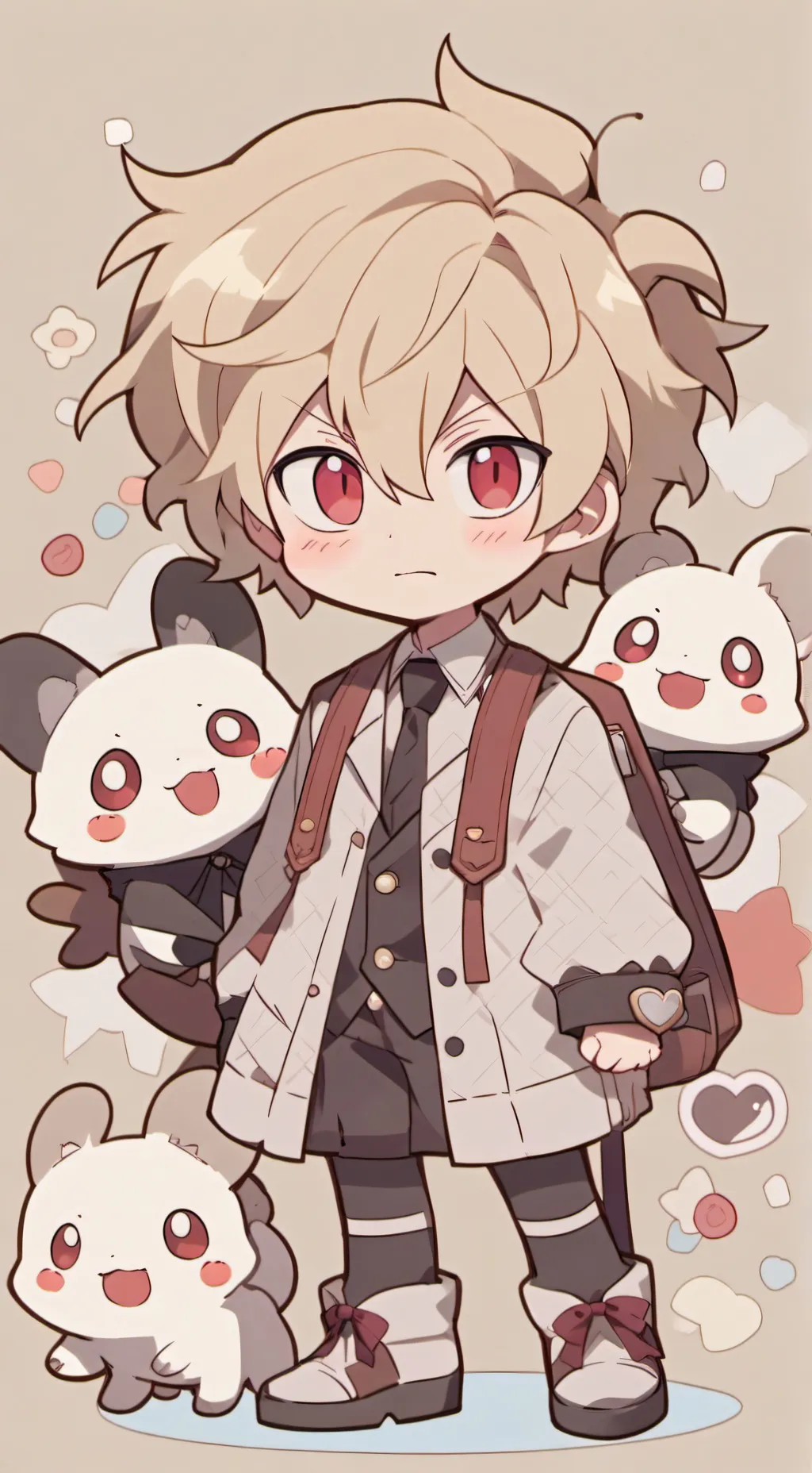 ai character: Mha background