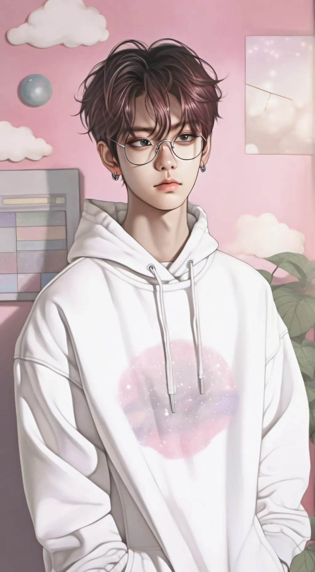 ai character: LEE HEESEUNG  background