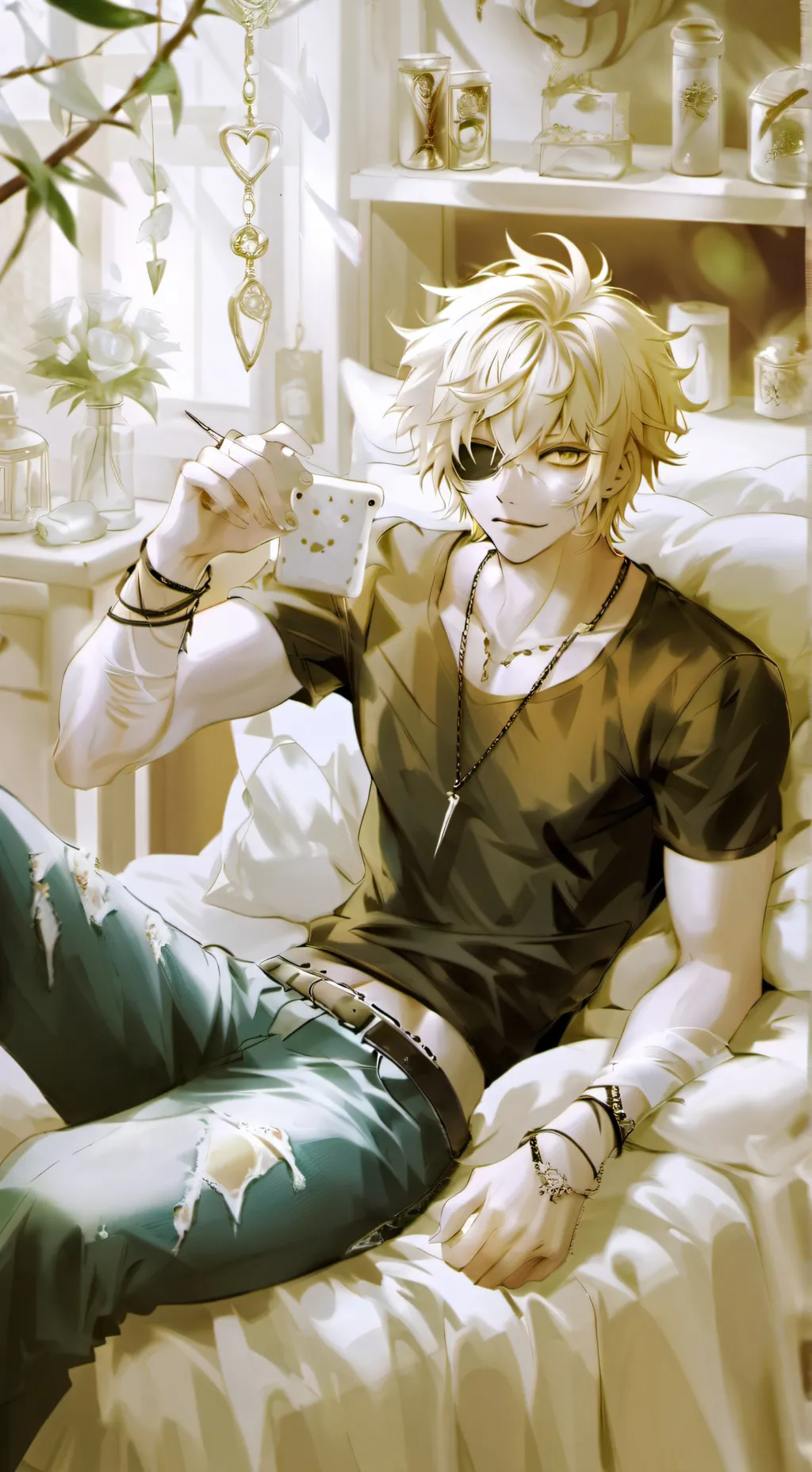 ai character: roommate bakugo?  background